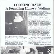 Looking Back: A foundling home at Waitara